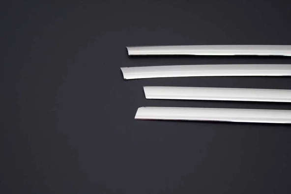 OMSA Peugeot 208 HB Krom Cam Alt Çıtası 2012-2015 Arası - 2