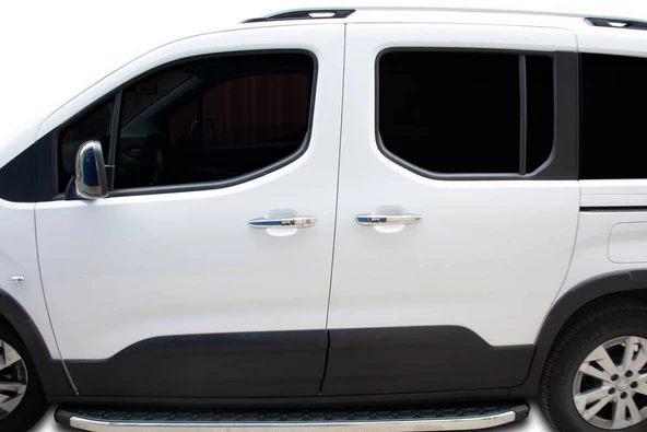 OMSA Peugeot Rifter Krom Kapı Kolu 4 Kapı 8 Parça 2019 ve Sonrası ürün görseli 1