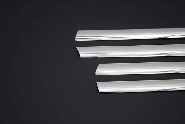 OMSA Renault Megane 2 SD Krom Cam Alt Çıtası 4 Parça 2004-2010 Arası - Resim 2