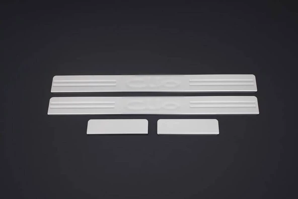 OMSA Renault Clio 3 Krom Kapı Eşiği 4 Parça Taşlı 2005-2012 Arası ürün görseli 1