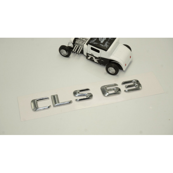 Benz CLS 63 Bagaj Krom Metal 3M 3D Yazı Logo - 2