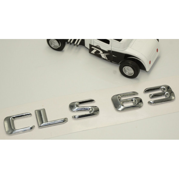 Benz CLS 63 Bagaj Krom Metal 3M 3D Yazı Logo - 3