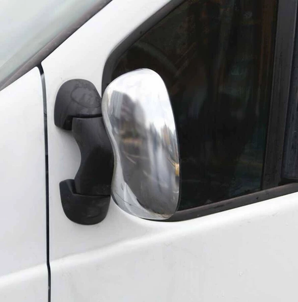 OMSA Renault Trafic 2 Krom Ayna Kapağı 2 Parça 2010-2014 Arası - Resim 3