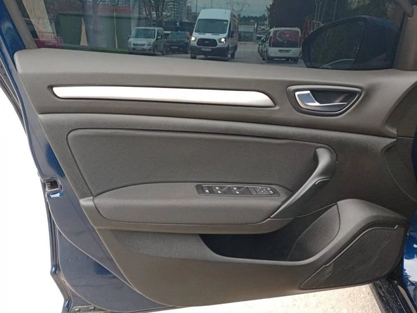 OMSA Renault Megane 4 Sedan Krom Kapı İç Çıtası 4 Parça Taşlı 2016-2020 Arası - 2