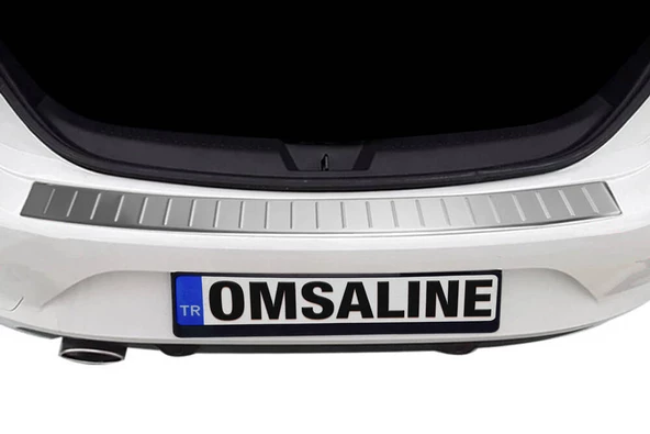 OMSA Renault Megane 4 Sedan Krom Arka Tampon Eşiği Taşlı 2016-2020 Arası - 3