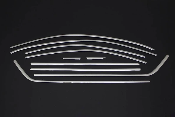 OMSA Skoda Octavia 3 A7 SD Krom Cam Çerçevesi 10 Parça 2013-2019 Arası