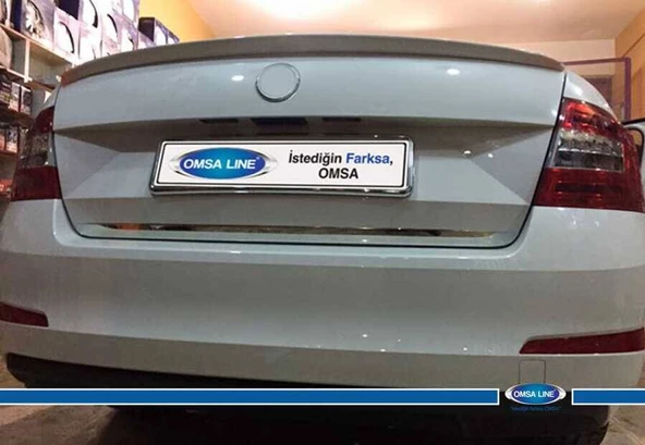 OMSA Skoda Octavia A7 Krom Bagaj Alt Çıta 2013-2019 Arası - 4
