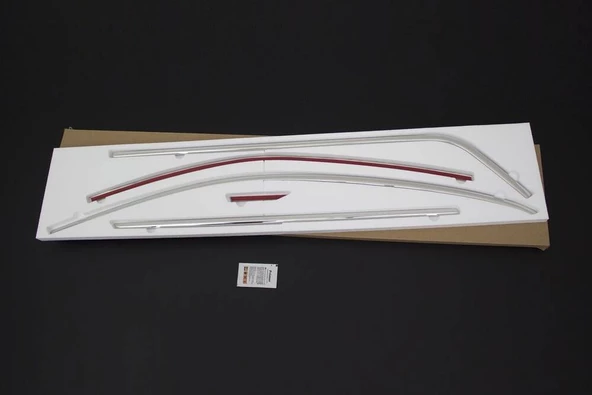 OMSA Skoda Octavia 3 A7 SD Krom Cam Çerçevesi 10 Parça 2013-2019 Arası - 2