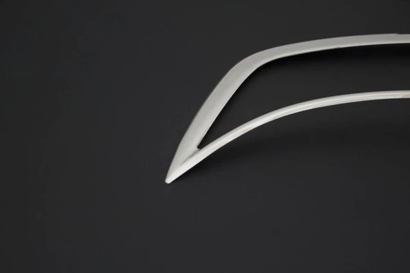 OMSA Skoda Octavia A7 Krom Egzoz Ucu Arka Difüzör 3 Parça 2013-2019 Arası - 4