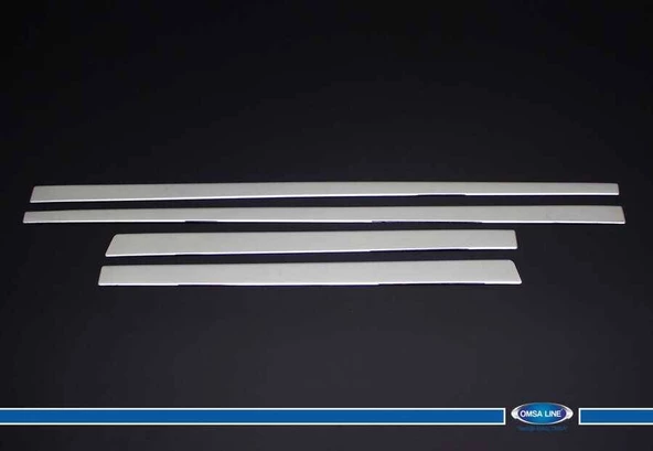 OMSA Skoda Karoq Krom Yan Kapı Çıtası 4 Parça 2018 ve Sonrası