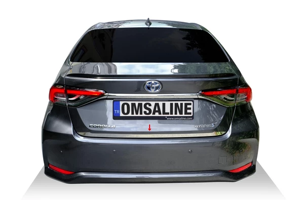 OMSA Toyota Corolla Sedan Krom Bagaj Alt Çıta 2019 ve Sonrası