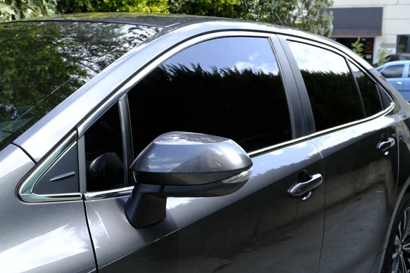 OMSA Toyota Corolla SD Krom Cam Alt Çıtası 8 Parça 2019 ve Sonrası - 2