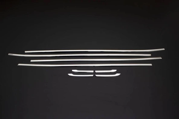 OMSA Toyota Corolla SD Krom Cam Alt Çıtası 8 Parça 2019 ve Sonrası - 6