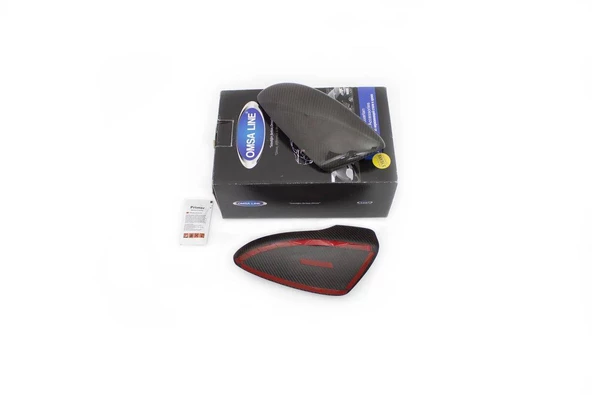 OMSA VW Scirocco Karbon Ayna Kapağı 2 Parça 2009 ve Sonrası - Resim 2