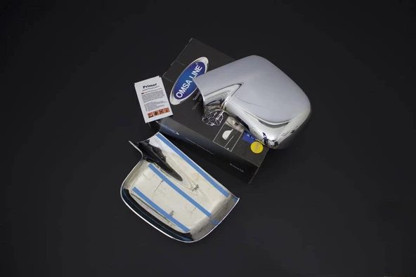 OMSA VW T5 Transporter Krom Ayna Kapağı ABS 2 Parça 2003-2015 Arası - Resim 2