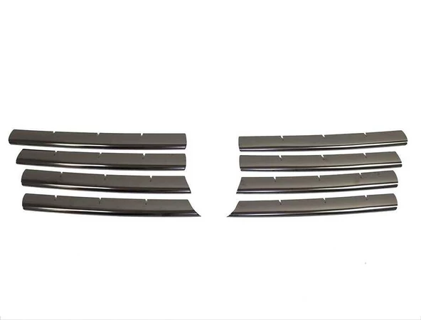 OMSA VW T5 Transporter Siyah Krom Ön Panjur 8 Parça 2003-2010 Arası ürün görseli 1