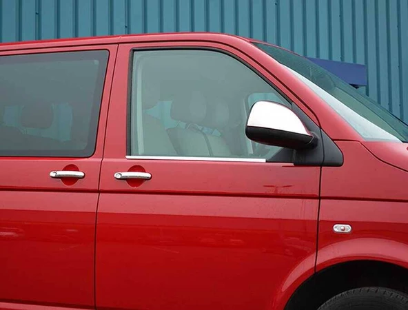 OMSA VW T5 Transporter Krom Cam Alt Çıtası 2003-2014 Arası - Resim 3