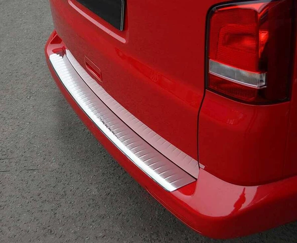 OMSA VW T5 Caravelle Krom Arka Tampon Eşiği Yazısız 2003-2014 Arası - 3