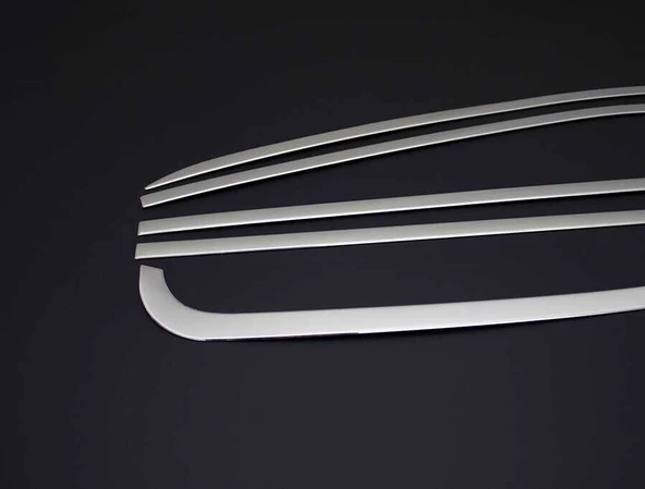 OMSA VW T5 Caravelle Krom Cam Çerçevesi 14 Parça Tek Sürgü Kısa Şase 2010 ve Sonrası - Resim 5