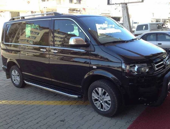 OMSA VW T5 Caravelle Krom Cam Çerçevesi 14 Parça Tek Sürgü Kısa Şase 2010 ve Sonrası ürün görseli 1