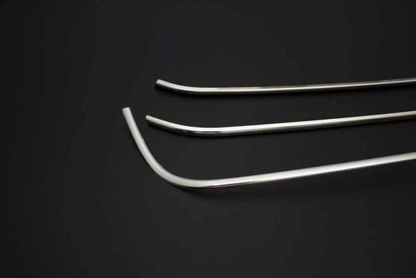 OMSA VW Amarok Krom Ön Tampon Çıtası 3 Parça 2010-2021 Arası - 2
