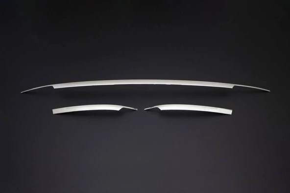 OMSA VW Tiguan Krom Arka Tampon Çıtaları 3 Parça 2016-2020 Arası - 2
