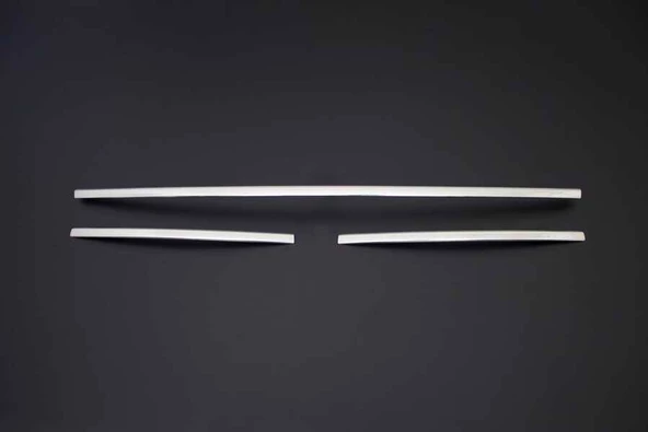 OMSA VW T6 Transporter Krom Ön Tampon Alt Çıtası 3 Parça 2015-2018 Arası ürün görseli 1