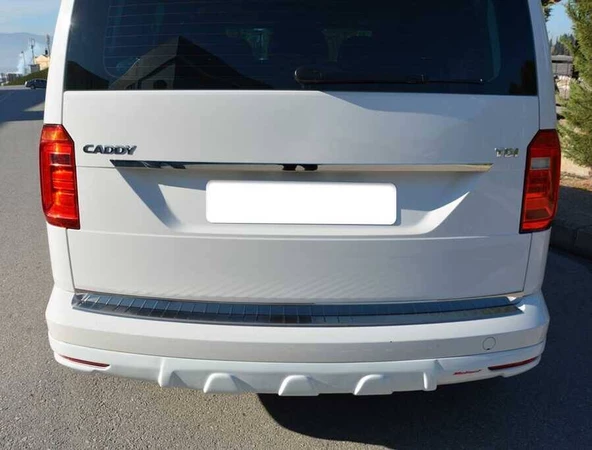 OMSA VW Caddy Minivan Krom Bagaj Alt Çıta 2015-2019 Arası - Resim 3