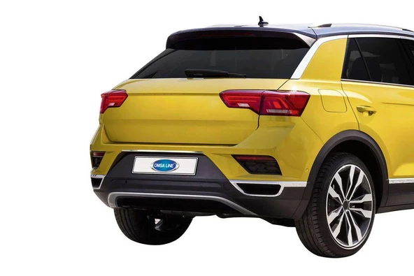 OMSA VW T-Roc Krom Bagaj Çıtası Plaka Üstü 2017 ve Sonrası ürün görseli 1