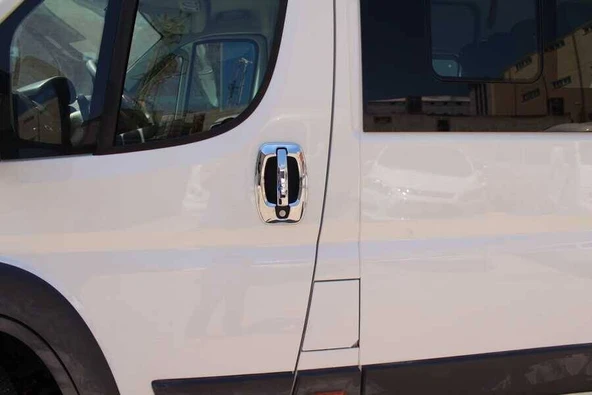 Omkar Fiat Ducato Krom Kapı Kolu 4 Kapı 8 Parça 2006-2024 Arası - Resim 3