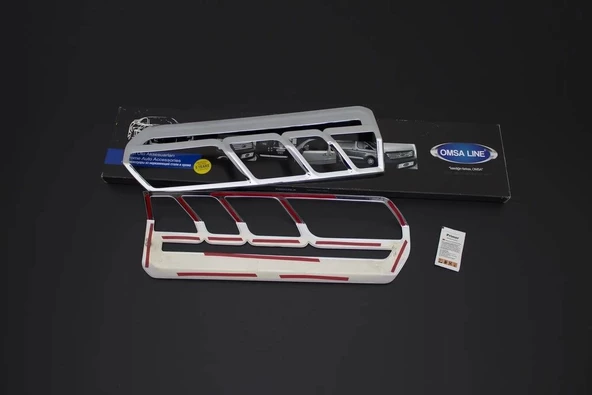 Omkar Ford Transit Krom Stop Çerçevesi 2 Parça ABS 2014 ve Sonrası - 2