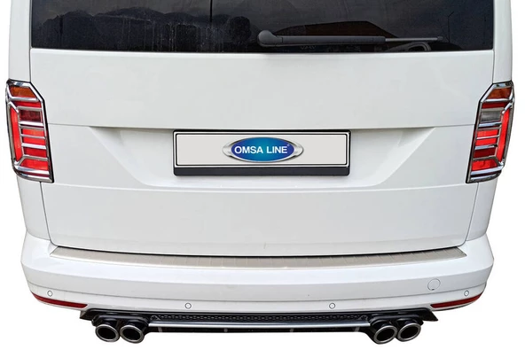 Omkar VW Caddy Minivan Krom Stop Çerçevesi 2 Parça Abs Krom 2015-2019 Arası - 4