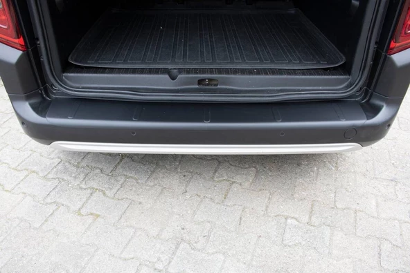 Citroen Berlingo 2 Arka Tampon Eşiği Plastik 2008-2018 Arası - 5