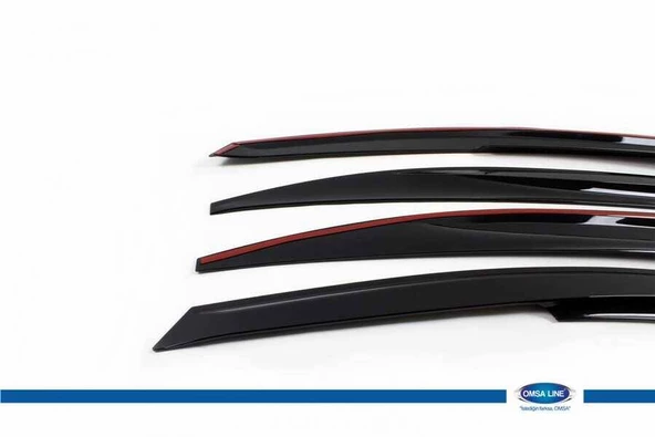 OMSA SunPlex Chevrolet Cruze Cam Rüzgarlığı 4 Parça 2009 ve Sonrası - Resim 2