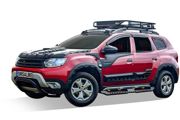 OMSA Dacia Duster Pars Ön Koruma Çap:60 Siyah 2018-2024 Arası - 3
