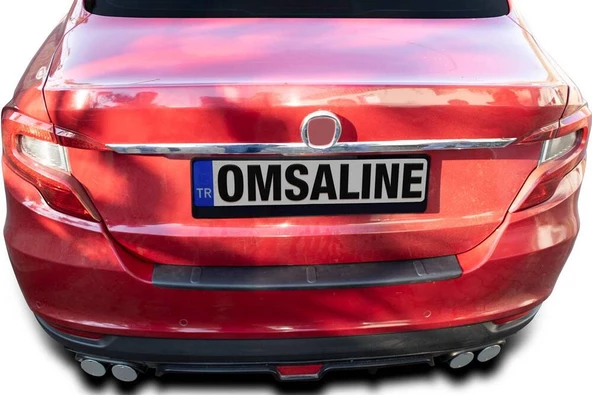 OMSA Fiat Egea Sedan Arka Tampon Eşiği Plastik 2016 ve Sonrası - 4