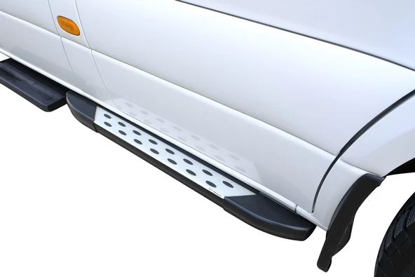 OMSA Mercedes Sprinter W906 Dot Line Yan Basamak Kayarlı 3 Parça 2006-2017 Arası - 5