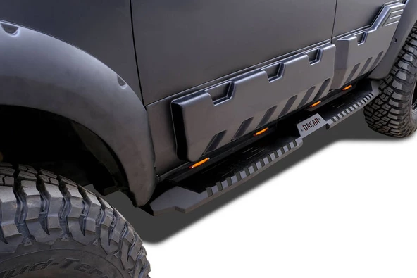 OMSA Mitsubishi L200 Dakar Yan Basamak Siyah V2 Ledli 2015-2019 Arası - 3