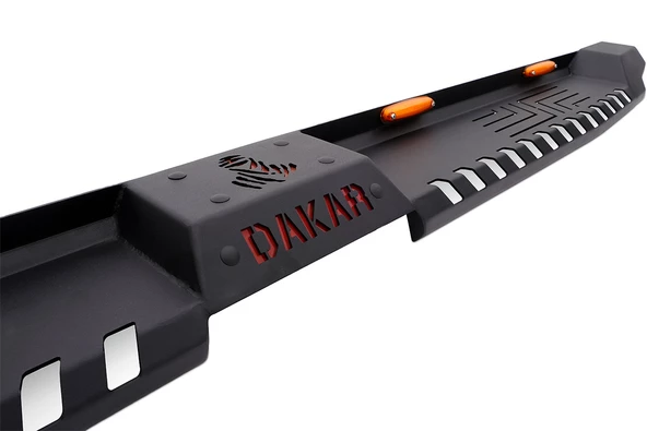 OMSA Mitsubishi L200 Dakar Yan Basamak Siyah V2 Ledli 2015-2019 Arası - 5