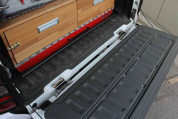 OMSA Mitsubishi L200 Bagaj Açma Kapama Sistemi ve Amortisör Seti 2015-2019 Arası - 3