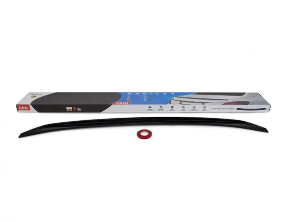 Renault Symbol 3 Bagaj Üstü Spoiler Piano Black ABS 2013-2020 Arası - 3