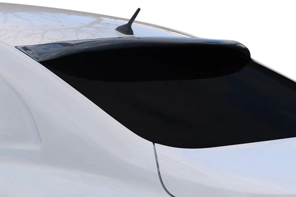 OMSA Renault Megane 4 Sedan Arka Cam Üstü Spolier Plastik 2016 ve Sonrası - 5