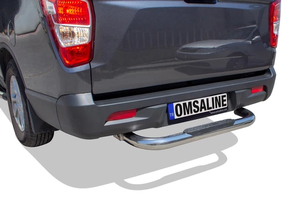 OMSA Ssangyong Musso Krom Arka Koruma Basamak Çap:76 2019 ve Sonrası ürün görseli 1