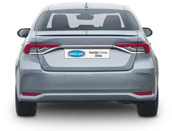 OMSA Toyota Corolla Spoiler Piano Siyah Plastik 2018 ve Sonrası