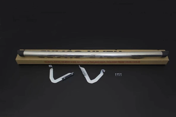 OMSA VW T5 Transporter Arka Koruma Krom Boru Çap:60 Plastik Kapak 2003-2023 Arası - 3