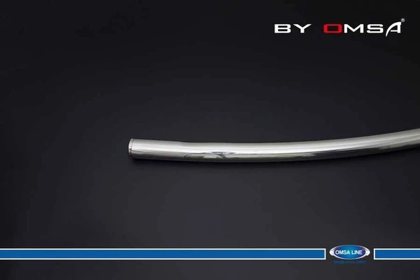 OMSA VW Crafter Krom Boru Çap:60 Arka Basamak Çelik Kapak 2006-2016 Arası - 3