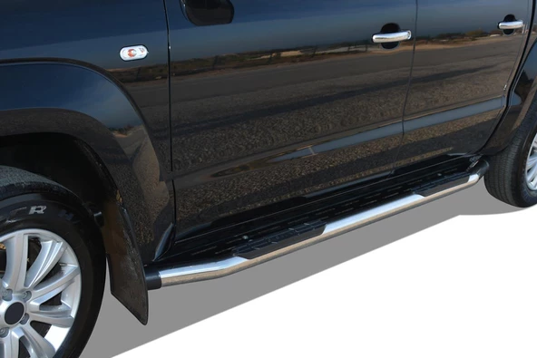 OMSA VW Amarok Amazon Yan Basamak Çap:76 Krom 2010-2021 Arası - Resim 3