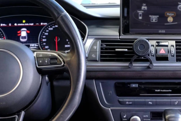 Araç İçi Mıknatıslı Telefon Tutucu - Mafsallı - 10