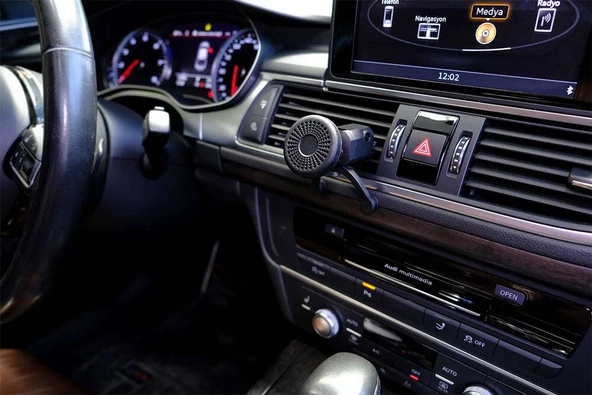 Araç İçi Mıknatıslı Telefon Tutucu - Mafsallı - 7