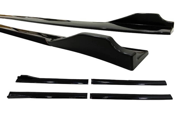 Universal Race Flaplı Marşpiyel Piano Black ABS - 1
